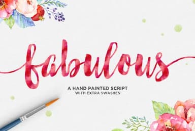 Fabulous Script Font by Dhan Studio — Script Handwritten Font — thumbnail 1