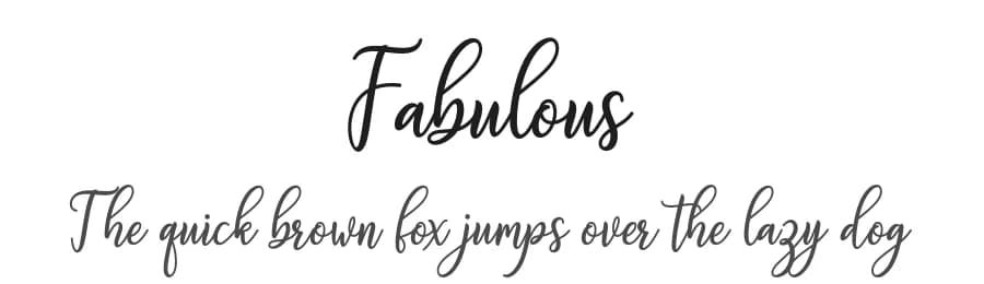 Fabulous by Amarlettering - Takiy — Script Handwritten Font