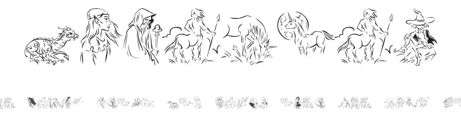 Fabulous by Manfred Klein — Dingbats Font