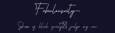 Fabulouscity by NihStudio — Script Handwritten Font — thumbnail 2