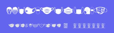 Face Mask by Woodcutter — Dingbats Font — thumbnail 3