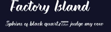 Factory Island by Edric Studio — Script Handwritten Font — thumbnail 2