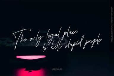 Fadeline Font by hurufraktur — Script Handwritten Font — thumbnail 4