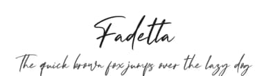 Fadetta by Letterena Studios — Script Handwritten Font — thumbnail 1
