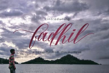 Fadhil Font by Meutuwah — Script Handwritten Font — thumbnail 1