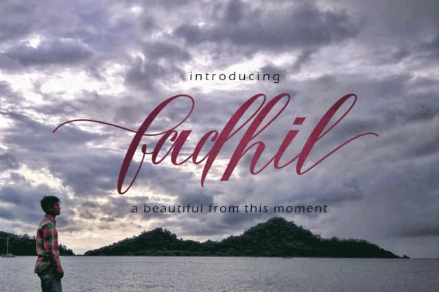 Fadhil Font by Meutuwah — Script Handwritten Font
