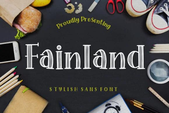 Fainland Font by CreatypeStudio — Script Handwritten Font