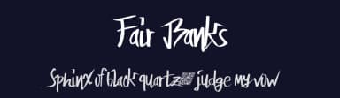 Fair Banks by Xerographer Fonts — Script Handwritten Font — thumbnail 2