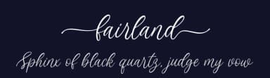 Fairland by Subectype & Orenari — Script Handwritten Font — thumbnail 2
