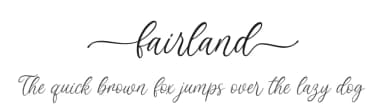 Fairland by Subectype & Orenari — Script Handwritten Font — thumbnail 1