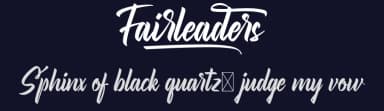Fairleaders by NihStudio — Script Handwritten Font — thumbnail 2