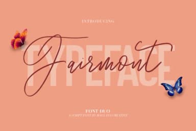 Fairmont Duo Font by Maulana Creative — Script Handwritten Font — thumbnail 1
