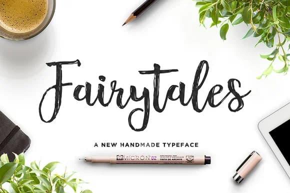 Fairytales Script Font by Dhan Studio — Script Handwritten Font