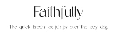 Faithfully by UI Creative — Serif Font — thumbnail 1