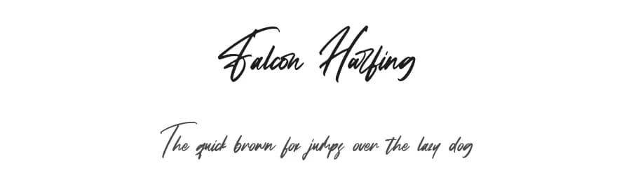 Falcon Harfing by StringLabs Creative Studio — Script Handwritten Font