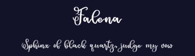 Falena by niyos — Script Handwritten Font — thumbnail 2