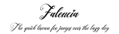 Falencia by Kong Font — Script Handwritten Font — thumbnail 1