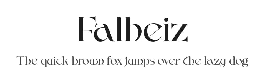 Falheiz by Sign Studio — Sans Serif Font