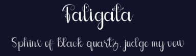 Faligata by FreshtypeINK — Script Handwritten Font — thumbnail 2