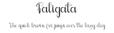 Faligata by FreshtypeINK — Script Handwritten Font — thumbnail 1