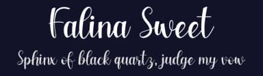 Falina Sweet by Reguler Studio — Script Handwritten Font — thumbnail 2