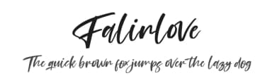 Falinlove by Perspectype Studio - Letterena.com — Script Handwritten Font — thumbnail 1