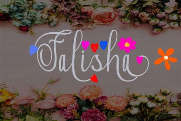 Falisha Font by maydhen studio — Script Handwritten Font