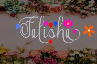 Falisha Font by maydhen studio — Script Handwritten Font — thumbnail 1