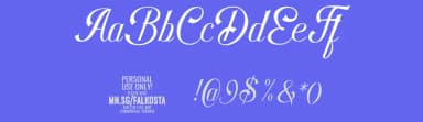 Falkosta Script by Måns Grebäck — Script Handwritten Font — thumbnail 3
