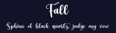 Fall by Scratchones — Script Handwritten Font — thumbnail 2