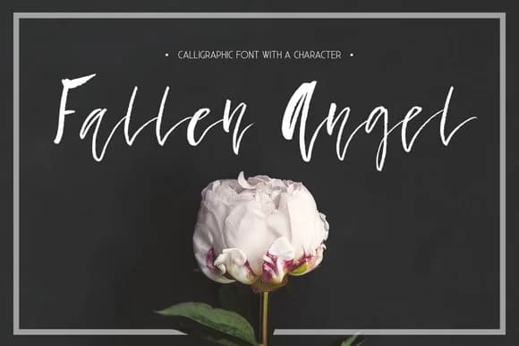 Fallen Angel Font by Favete Art — Script Handwritten Font