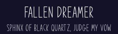 Fallen Dreamer by Md Shohail Bhuian — Script Handwritten Font — thumbnail 2