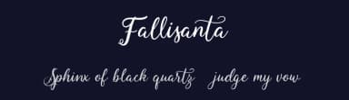 Fallisanta by Maulana Creative — Script Handwritten Font — thumbnail 2