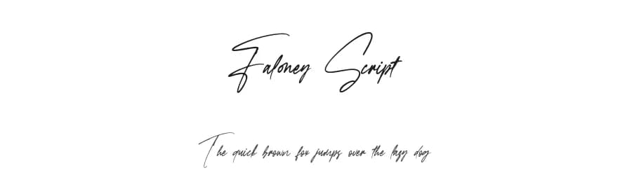 Faloney Script by StringLabs Creative Studio — Script Handwritten Font