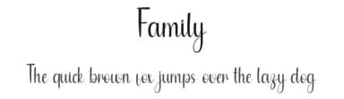 Family by PiPi Creative STUDIO — Script Handwritten Font — thumbnail 1