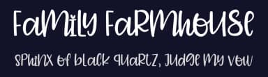 Family Farmhouse by Goodrichees — Script Handwritten Font — thumbnail 2