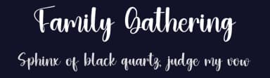 Family Gathering by PiPi Creative STUDIO — Script Handwritten Font — thumbnail 2
