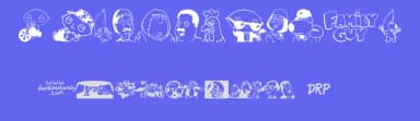 Family Guy Giggity by xstreamed.tv — Dingbats Font — thumbnail 3