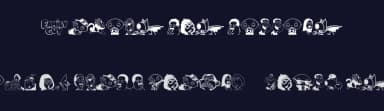 Family Guy Giggity by xstreamed.tv — Dingbats Font — thumbnail 2