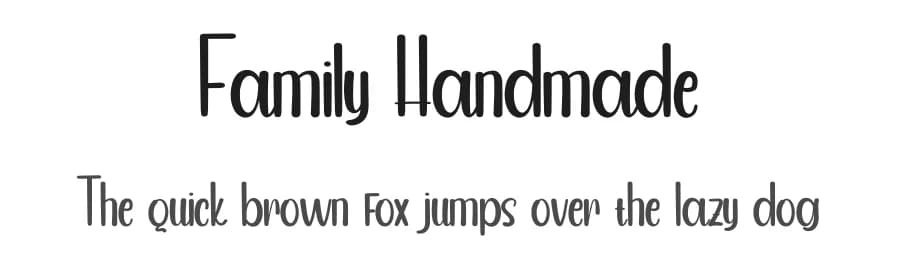 Family Handmade by PiPi Creative STUDIO — Script Handwritten Font
