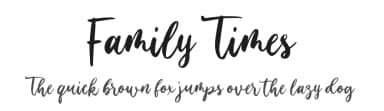 Family Times by Sronstudio — Script Handwritten Font — thumbnail 1
