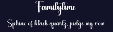 Familytime by Scratchones — Script Handwritten Font — thumbnail 2