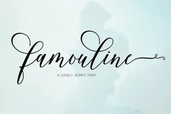Famouline Script Font by JhoelDesign — Script Handwritten Font