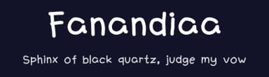 Fanandiaa by mochaffff — Script Handwritten Font — thumbnail 2