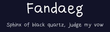 Fandaeg by mochaffff — Script Handwritten Font — thumbnail 2
