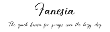 Fanesia by Cooldesignlab — Script Handwritten Font — thumbnail 1