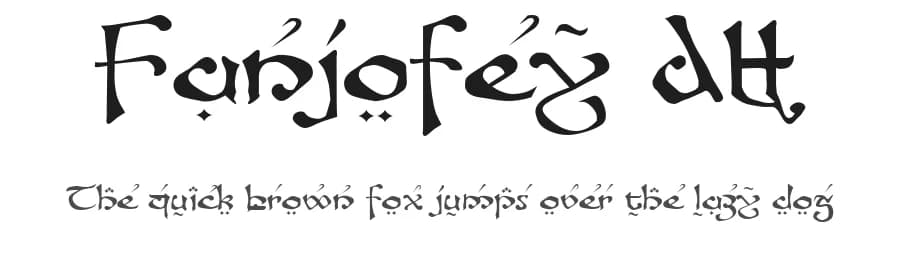 Fanjofey AH by FontGrube AH — Dingbats Font