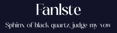 Fanlste by Storytype Studio — Serif Font — thumbnail 2