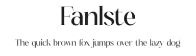 Fanlste by Storytype Studio — Serif Font — thumbnail 1