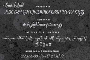 Fantabulous Font by akifatype — Script Handwritten Font — thumbnail 7